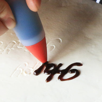Silicone Food Writing Pen Chocolate Decorating tools Cake Nozzles-garmade.com
