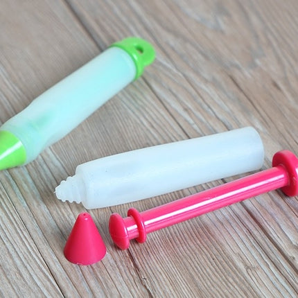 Silicone Food Writing Pen Chocolate Decorating tools Cake Nozzles-garmade.com