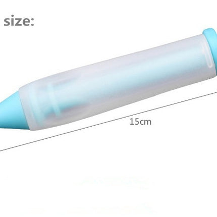 Silicone Food Writing Pen Chocolate Decorating tools Cake Nozzles-garmade.com