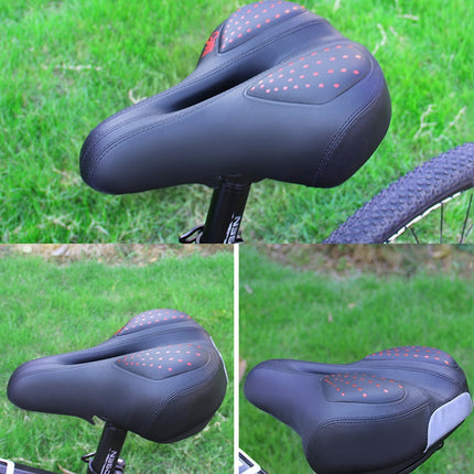 Bicycle Riding Seat Silicone Bicycle Seat Bicycle Saddle(Black)-garmade.com