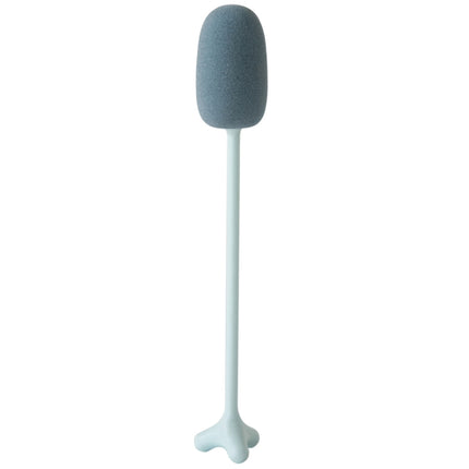 3 PCS Long Handle Vertical Cup Brush Baby Bottle Sponge Cleaning Brush, Length: 31cm(Blue)-garmade.com