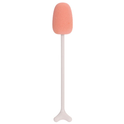 3 PCS Long Handle Vertical Cup Brush Baby Bottle Sponge Cleaning Brush, Length: 31cm(Pink)-garmade.com