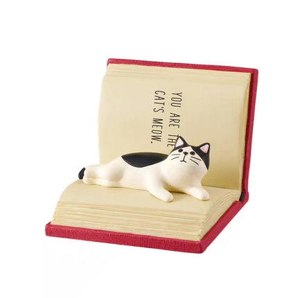 Grocery Mobile Phone Tablet Holder Couple Gift Craft Gift, Book Cat-garmade.com
