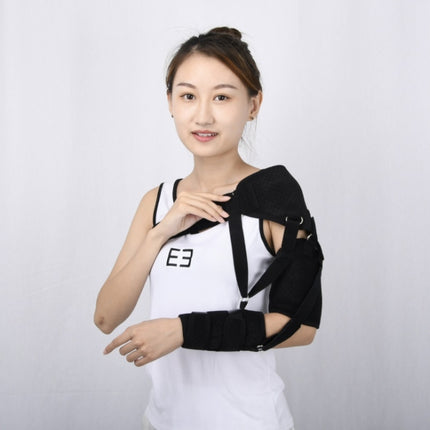 Longer Fixed Style Shoulder Joint Fixation Belt Dislocation Stroke Hemiplegia Shoulder Support, Specification: One Size-garmade.com