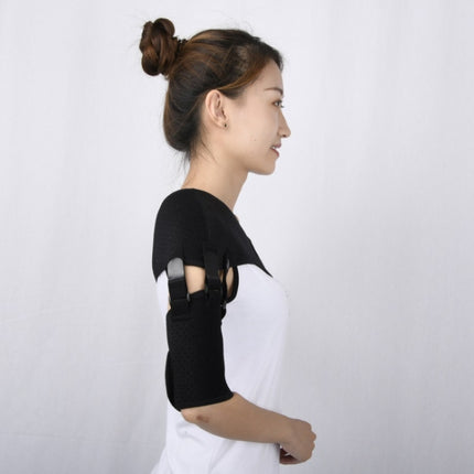 Lengthened Fixed + Shoulder Pad Style Shoulder Joint Fixation Belt Dislocation Stroke Hemiplegia Shoulder Support, Specification: One Size-garmade.com