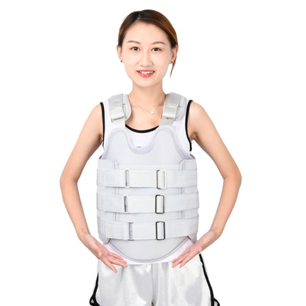 Mesh Style Thoracolumbar Fixation Belt Strap Type Protective Gear Without Airbag, Specification: S-garmade.com