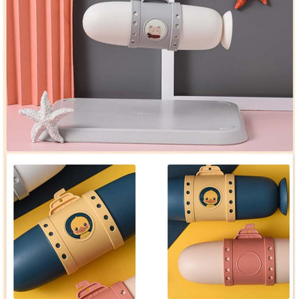 3 PCS Submarine Travel Toothbrush Storage Box Portable Wash Cup(Pink)-garmade.com