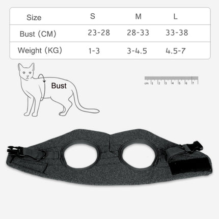 Cat Leash Pet Chest Harness Leash, Size: M(Green)-garmade.com