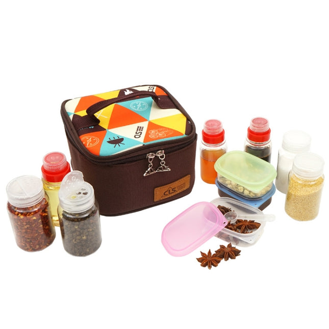 CLS 10-In-1 Outdoor Seasoning Bottle Set Portable Kitchen Seasoning Box Combination-garmade.com
