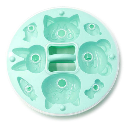 DIY Covered Silicone Animal Cake Rice Cake Mold Baby Food Pot Special Baking Tool(Green)-garmade.com