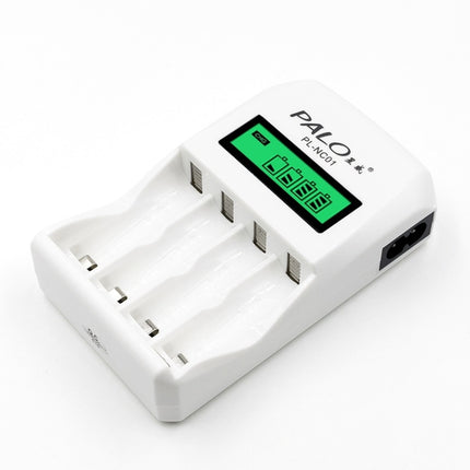 4 Slots Smart Intelligent Battery Charger with LCD Display for AA / AAA NiCd NiMh Rechargeable Batteries(AU Plug)-garmade.com