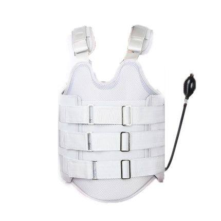 Mesh Style Thoracolumbar Fixation Belt Strap Type Protective Gear with Airbag, Specification: M-garmade.com