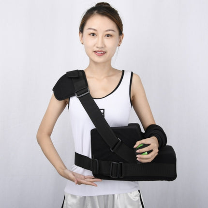 Strap Style Shoulder Abduction Fixation Brace Scapula Dislocation Fracture Fixation Pillow with Grip Ball, Specification: Left-garmade.com