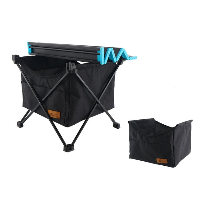 CLS Outdoor Folding Picnic Table Storage Hanging Bag Portable Invisible Pocket Storage Hanging Pocket,Style: Table Small + Small Pocket-garmade.com