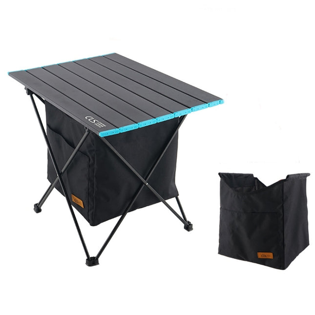 CLS Outdoor Folding Picnic Table Storage Hanging Bag Portable Invisible Pocket Storage Hanging Pocket,Style: Table Medium + Large Pocket-garmade.com
