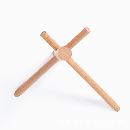 Solid Wood Hanger Wall Decoration Coat Hook Beech Hook-garmade.com