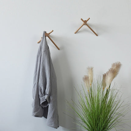 Solid Wood Hanger Wall Decoration Coat Hook Beech Hook-garmade.com