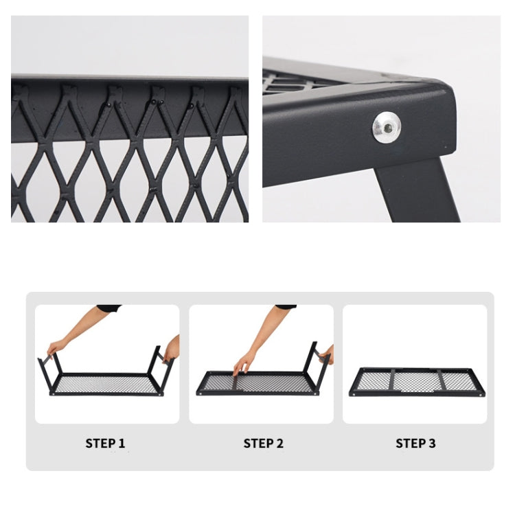 Outdoor Camping Lightweight Waterproof Folding Table Self-Driving Travel Portable Barbecue Table-garmade.com