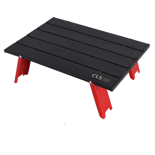 CLS Outdoor Mini Folding Table Camping Tent Table Camping Portable Coffee Table(Red)-garmade.com
