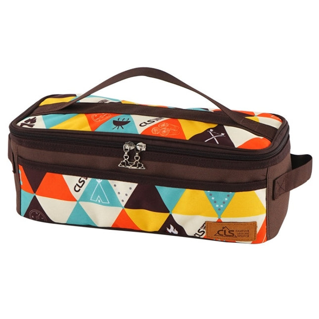 CLS Outdoor Camping Cookware Storage Bag BBQ Tableware Storage Bag Travel Portable Toiletry Bag(Colour)-garmade.com