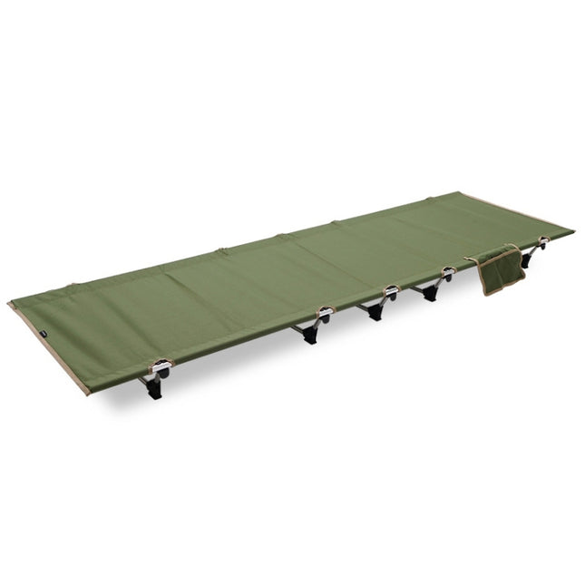 CLS Outdoor Lightweight Folding Bed Camping Simple Leisure Bed(Khaki)-garmade.com