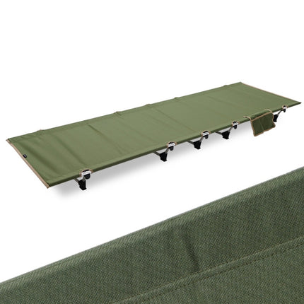 CLS Outdoor Lightweight Folding Bed Camping Simple Leisure Bed(Khaki)-garmade.com
