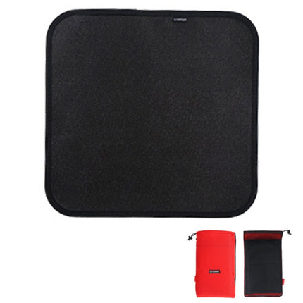 CLS Outdoor Camping Silicone Fireproof Cloth Picnic Barbecue Heat Insulation Pad, Size: S: 350x340mm-garmade.com