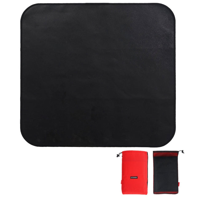 CLS Outdoor Camping Silicone Fireproof Cloth Picnic Barbecue Heat Insulation Pad, Size: L: 600x520mm-garmade.com