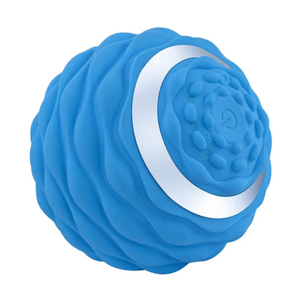 Yoga Silicone Fascia Ball Deep Muscle Relaxation Foot Massage Ball(Blue)-garmade.com