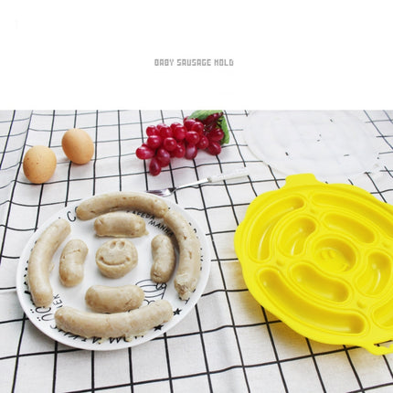 Food Grade Silicone Round Sausage Mold Baking Mold Homemade DIY Hot Dog Mold, Random Color Delivery-garmade.com