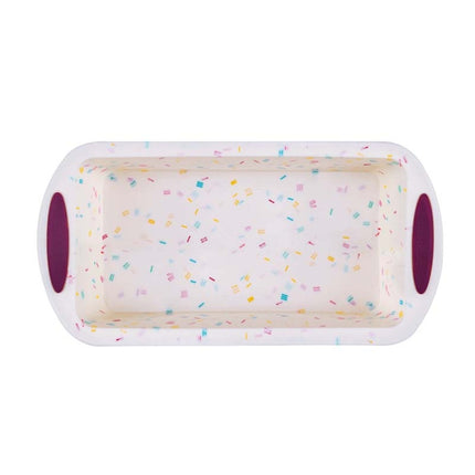 GW20035 DIY Candy Color Cartoon Silicone Cake Toast Ice Tray Mold, Specification: 12 Inch Rectangular-garmade.com