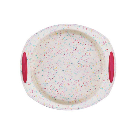 GW20035 DIY Candy Color Cartoon Silicone Cake Toast Ice Tray Mold, Specification: 11 Inch Round-garmade.com