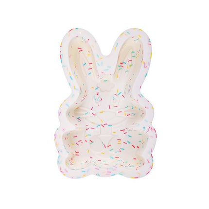 GW20035 DIY Candy Color Cartoon Silicone Cake Toast Ice Tray Mold, Specification: 8 Inch Bunny-garmade.com