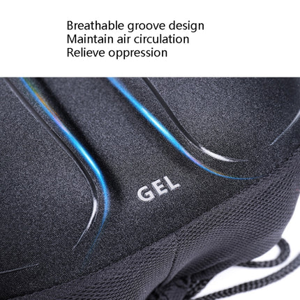 Wheel Up Bicycle Silicone Cushion Cover Mountain Bike Thickening GEL Saddle Cover Riding Equipment(Large)-garmade.com
