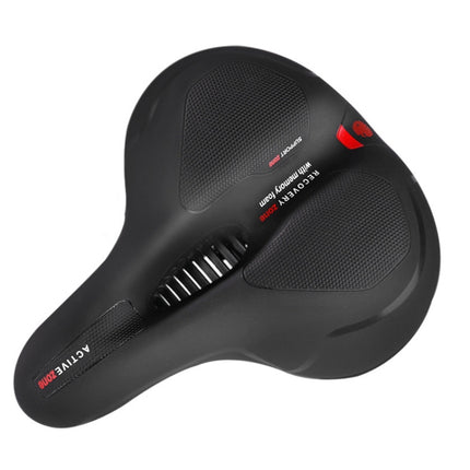 Wheel Up Mountain Bike Saddles Road Bikes Bicycles Comfortable Saddle Cushions Accessories And Bicycle Cushions, Colour: Shock Absorber Red Black-garmade.com