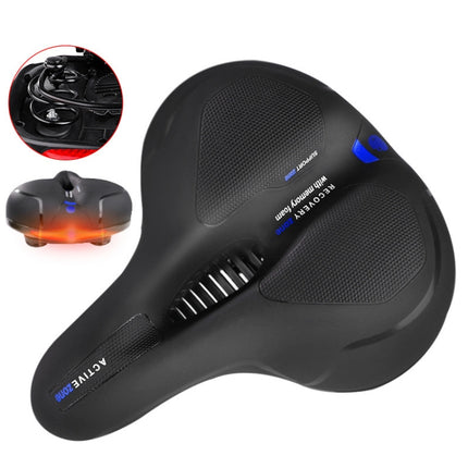 Wheel Up Mountain Bike Saddles Road Bikes Bicycles Comfortable Saddle Cushions Accessories And Bicycle Cushions, Colour: Spring Blue Black-garmade.com