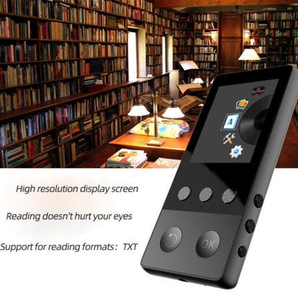 A5 1.8 inch Sports Bluetooth MP3 Music MP4 Video Player, Support Speaker 8GB(Silver )-garmade.com