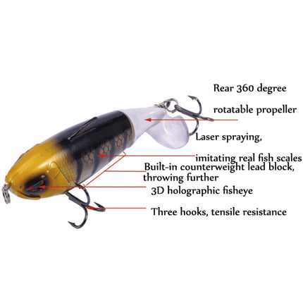 2 PCS Outdoor Fishing Bionic Bait Hard Bait For All Waters(11)-garmade.com