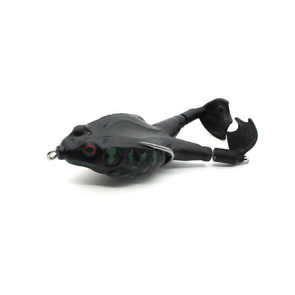 2 PCS Rotating Legs Thunder Frog Outdoor Fishing Bionic Bait(4)-garmade.com