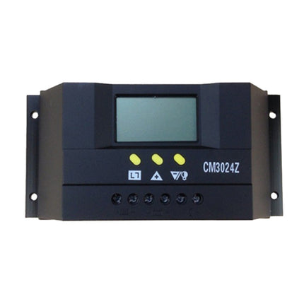 CM3024Z 12V24V 30A Solar Controller LCD Display Solar Charge Controller-garmade.com