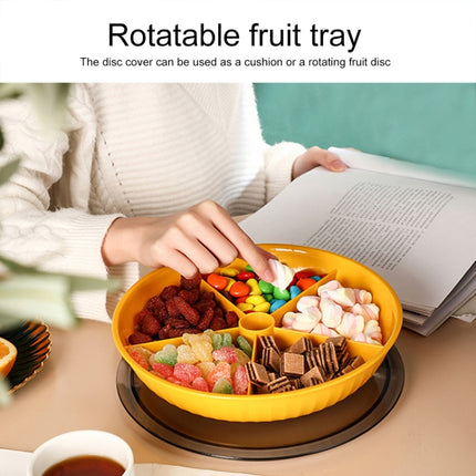 Snacks Dried Fruit Plate Multilayer Superimposed Fruit Plate Candy Plate, Specification: Double Layer 1 (Tea Green)-garmade.com