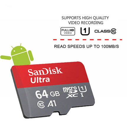 SanDisk A1 Monitoring Recorder SD Card High Speed Mobile Phone TF Card Memory Card, Capacity: 16GB-98M/S-garmade.com