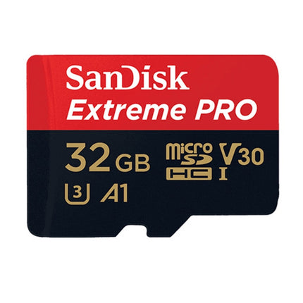 SanDisk U3 High-Speed Micro SD Card TF Card Memory Card for GoPro Sports Camera, Drone, Monitoring 32GB(A1), Colour: Black Card-garmade.com
