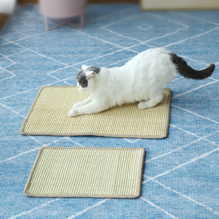 Cat Scratch Pad Pet Supplies Carpet Sleeping Mat Cat Placemat, Random Color Delivery, Specification: Overlock 30x40cm-garmade.com