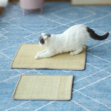 Cat Scratch Pad Pet Supplies Carpet Sleeping Mat Cat Placemat, Random Color Delivery, Specification: Overlock 50x80cm-garmade.com