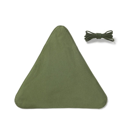 Outdoor Camping Waterproof Canvas Portable Triangle Stool Cloth-garmade.com