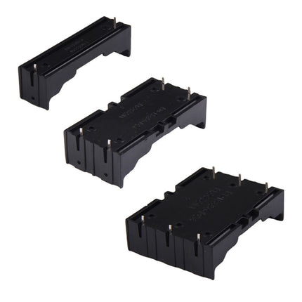 10 PCS Pin-type Power Battery Shrapnel Slot Storage Case Box Holder For 2 x 18650 Battery-garmade.com