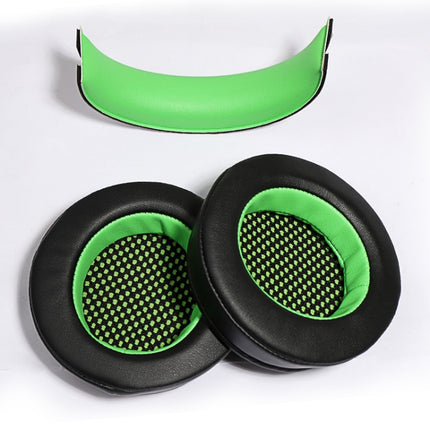 2 PCS Gaming Headset Case Headphone Beam For Edifier HECATE G4 Head Beam (Green)-garmade.com