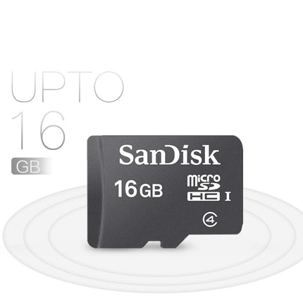SanDisk C4 Small Speaker TF Card Mobile Phone Micro SD Card Memory Card, Capacity: 16GB-garmade.com