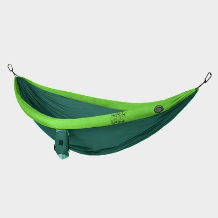 Outdoor Double Inflatable Hammock Anti-Rollover Camping Swing, Size: 270x140cm(Dark Green)-garmade.com